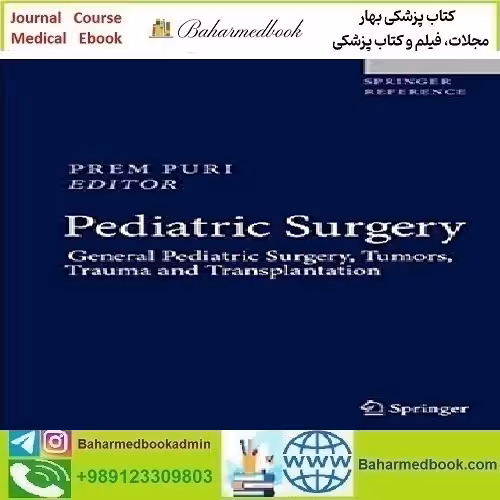 Pediatric Surgery General Pediatric Surgery Tumors Trauma