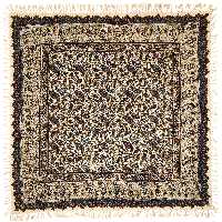 رومیزی قلمكار ممتاز اصفهان طرح بته جقه مدل G157