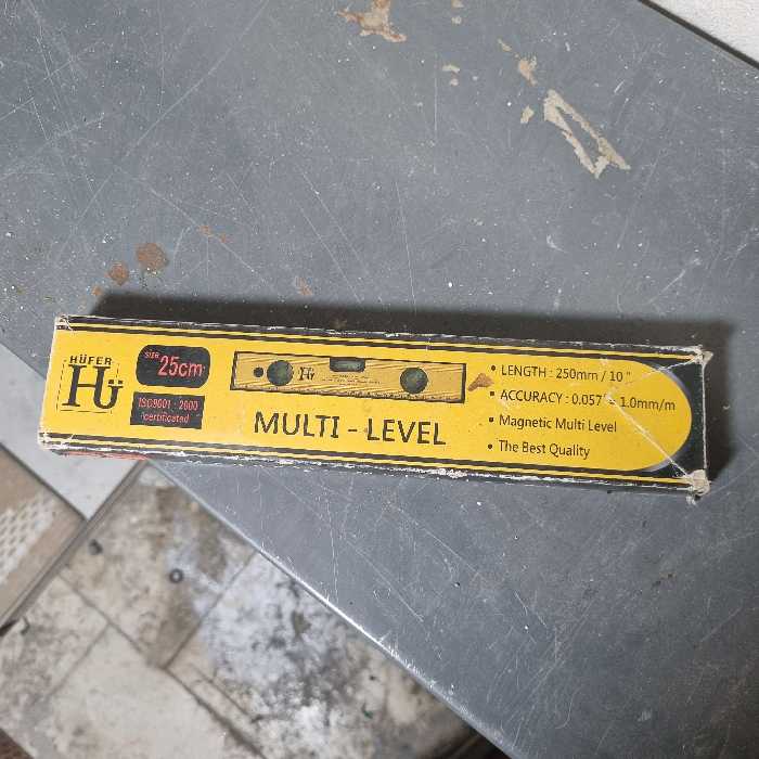 تراز بنایی هوفر مدل 25 سانتی آهن ربایی اصل