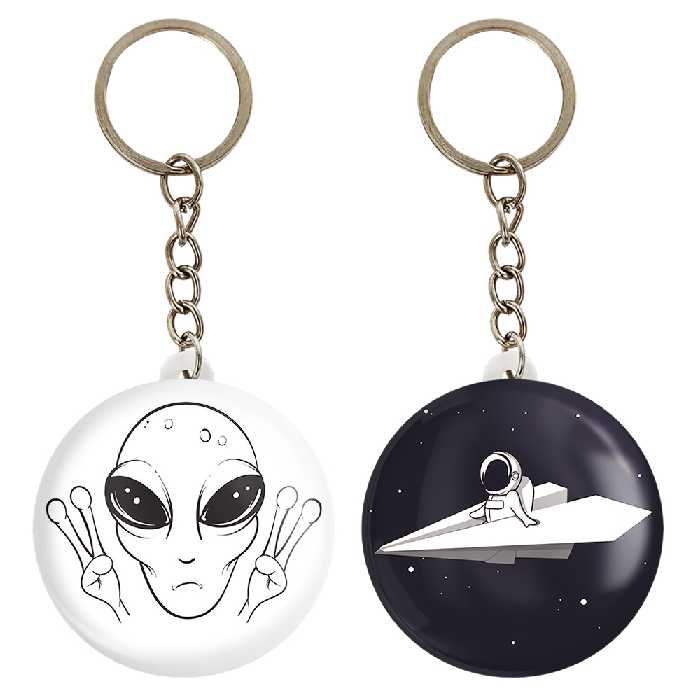 جاکلیدی خندالو مدل فضایی کد 195215957 مجموعه 2 عددی 