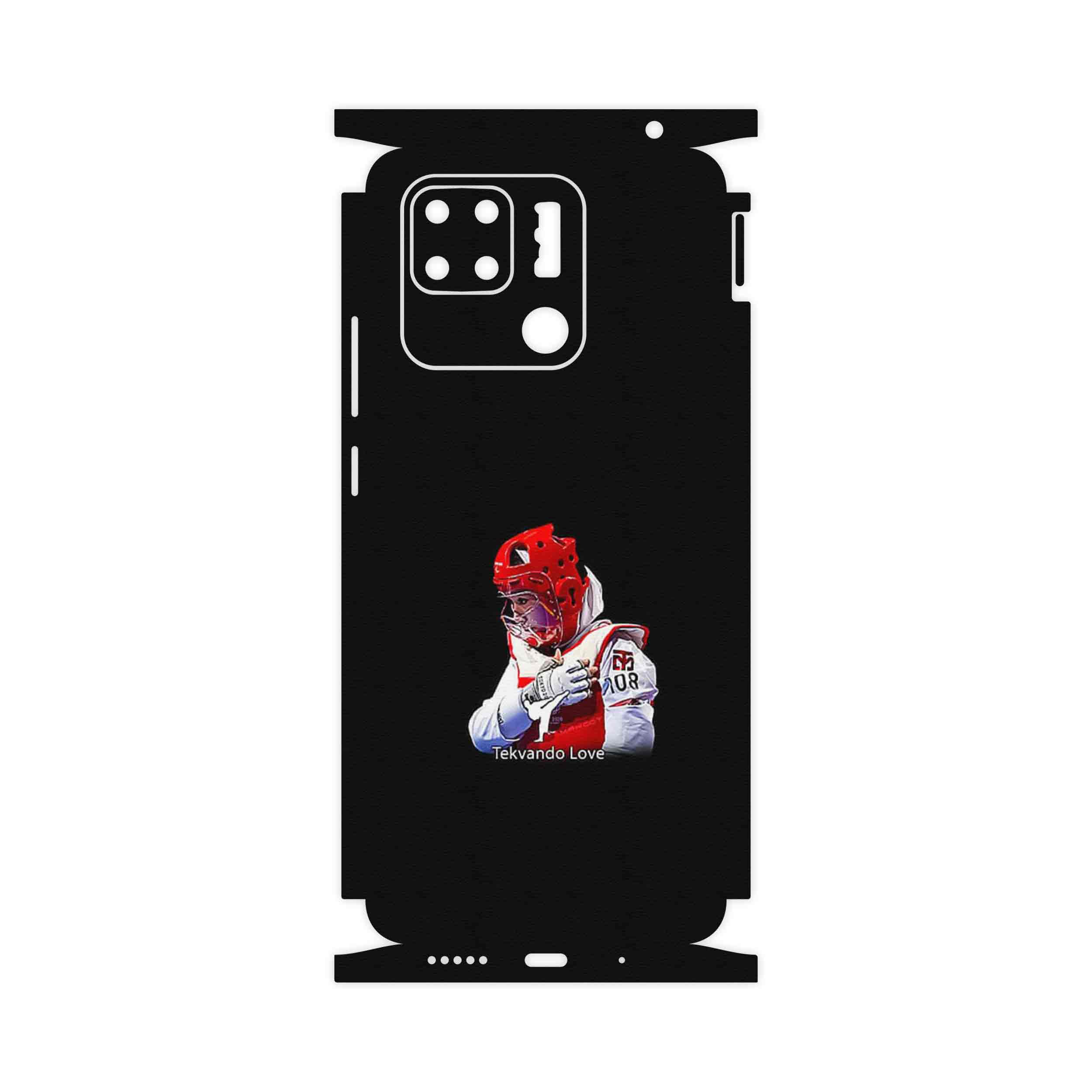 برچسب پوششی ماهوت مدل Tekvando-FullSkin مناسب برای گوشی موبایل شیائومی Redmi 10C