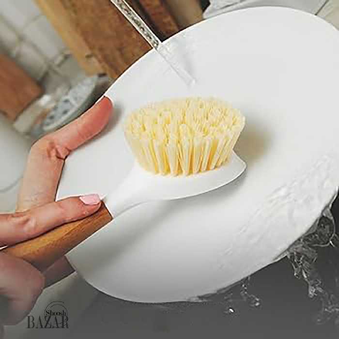 فرچه سینک دسته بامبو کد 005