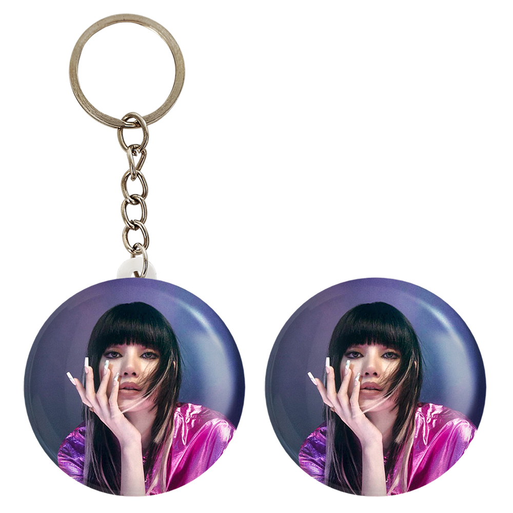 پیکسل خندالو مدل لیسا بلک پینک کد 14278 به همراه جاکلیدی