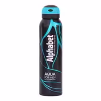 اسپری ضد تعریق مردانه آلفابت مدل aqua حجم 150 میلی لیتر