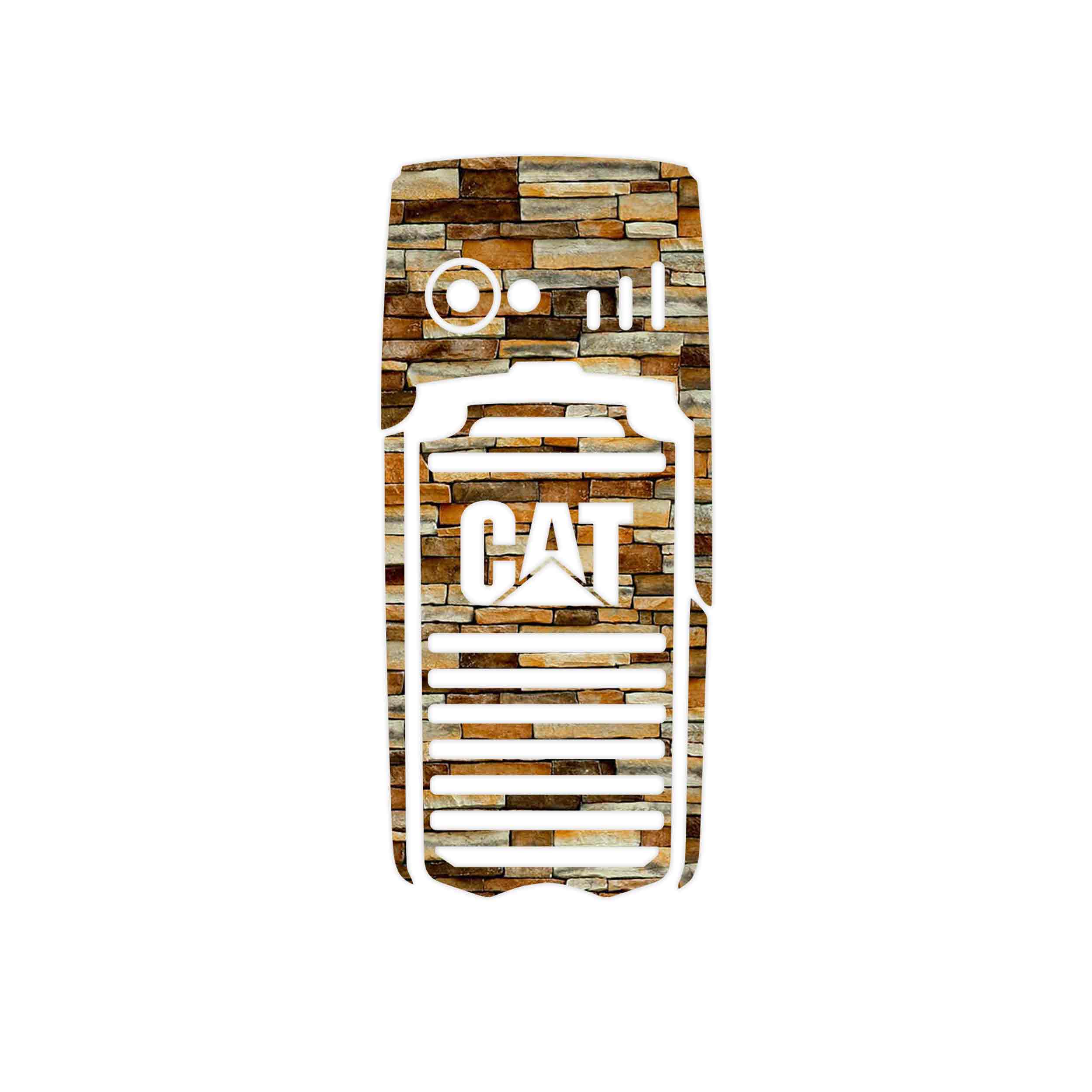 برچسب پوششی ماهوت مدل brickwall مناسب برای گوشی موبایل کاترپیلار B25