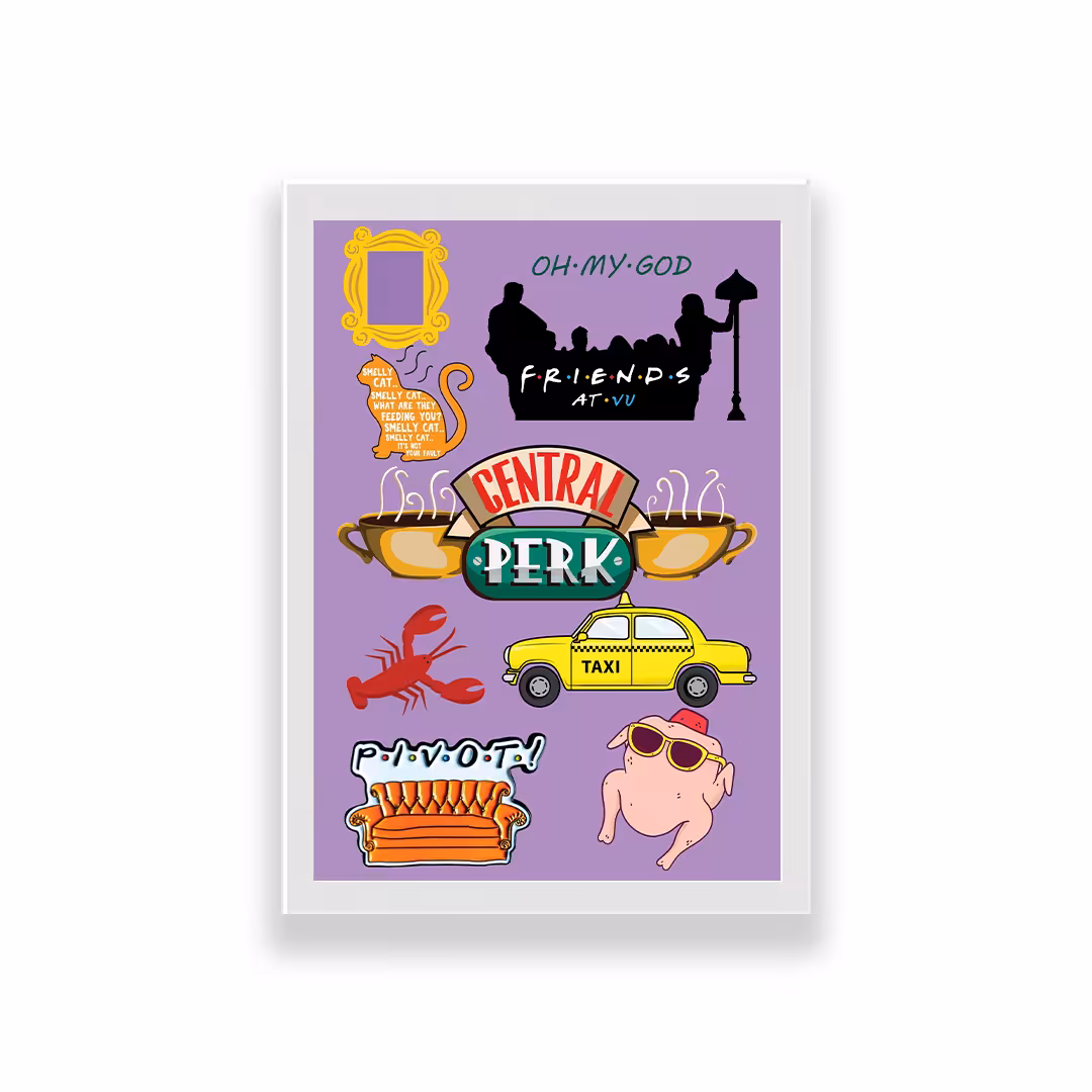 تابلو طرح سریال فرندز