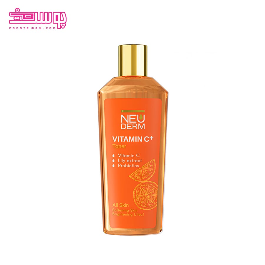 تونر ویتامین سی نئودرم مناسب پوست نرمال تا خشک حجم 200ml