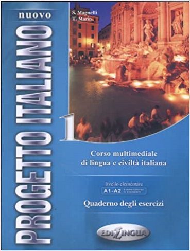Nuovo Progetto Italiano 1 CD کتاب ایتالیایی نوو پروجتو 1 ( رنگی)
