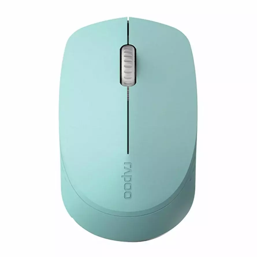 موس رپو M100 Silent Wireless/Bluetooth Light Green