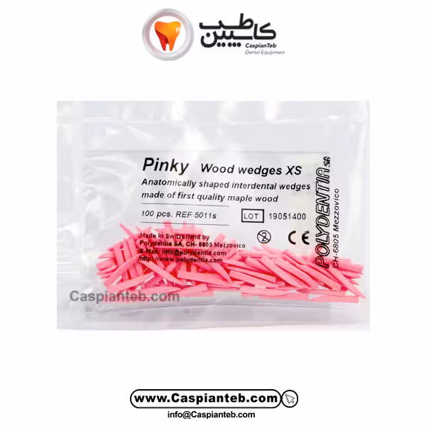 وج آناتومیک چوبی پلی دنشیا طول 11 میلیمتر