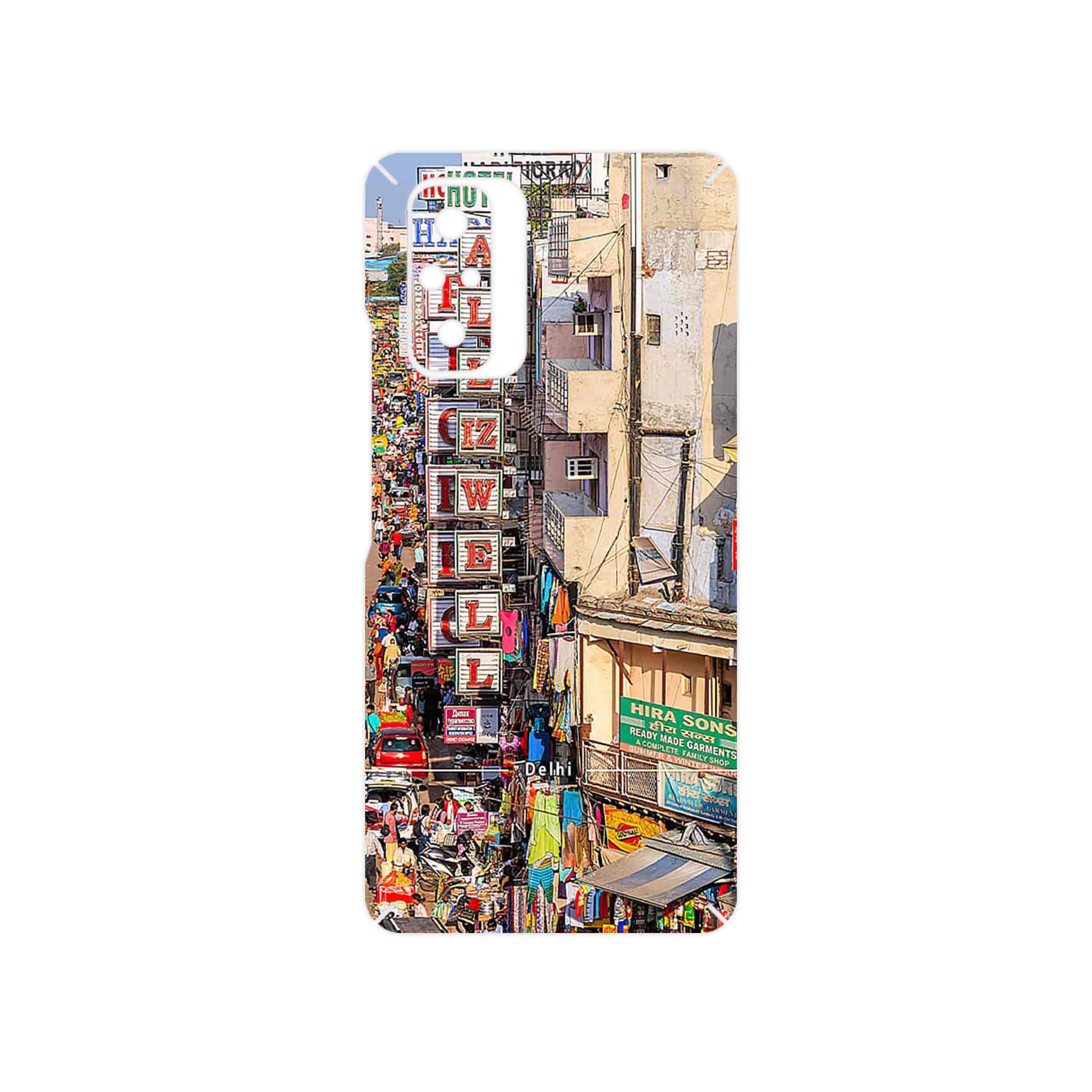 برچسب پوششی ماهوت مدل City of Delhi مناسب برای گوشی موبایل شیائومی Redmi Note 10 Pro Max