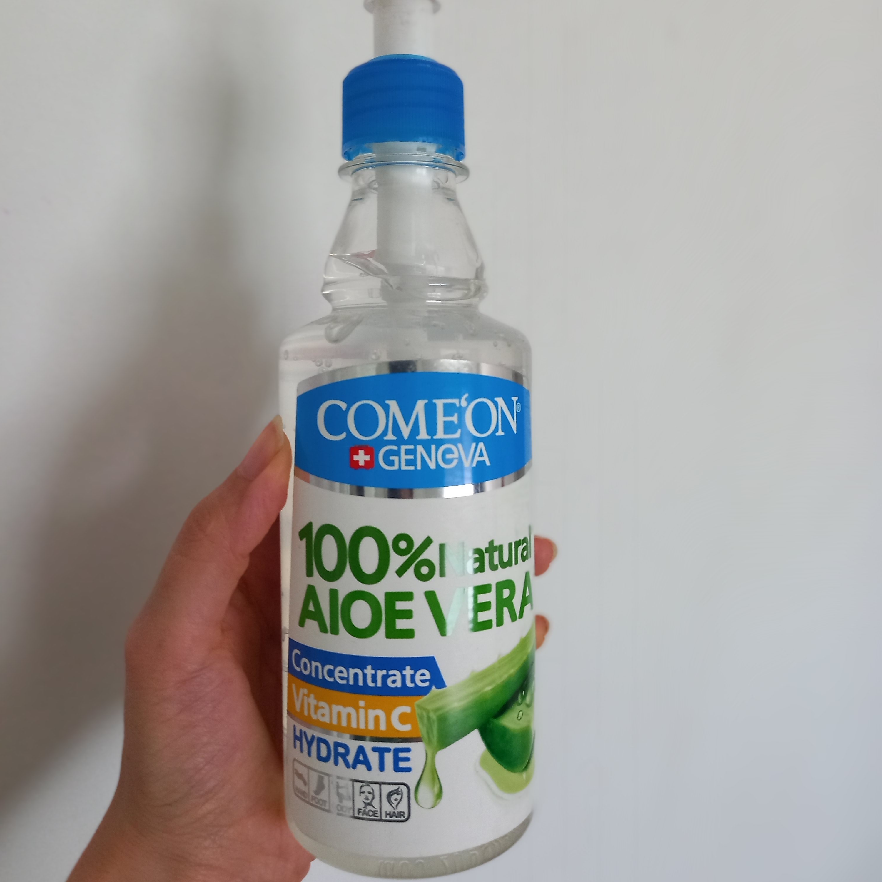 ژل آلوورا  و آبرسان کامان 400میل