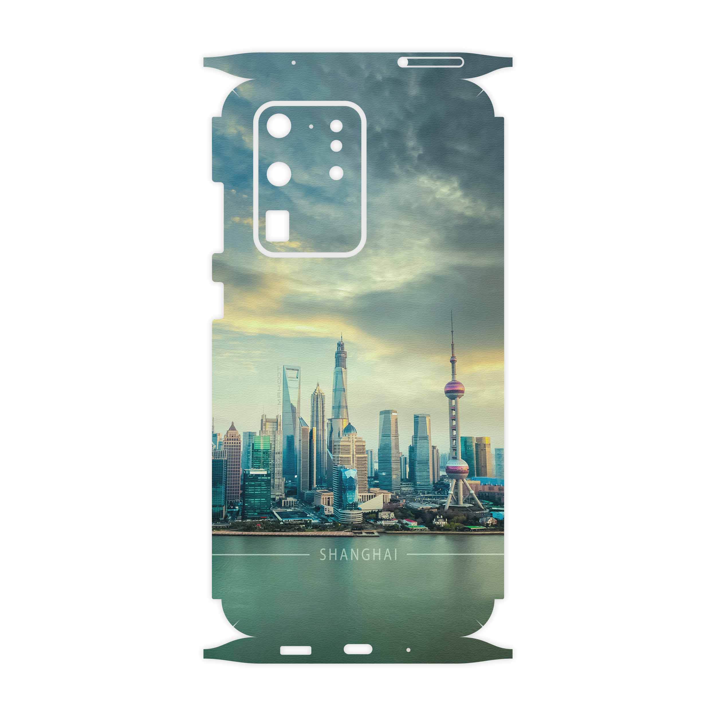 برچسب پوششی ماهوت مدل Shanghai City-FullSkin مناسب برای گوشی موبایل سامسونگ Galaxy S20 Ultra