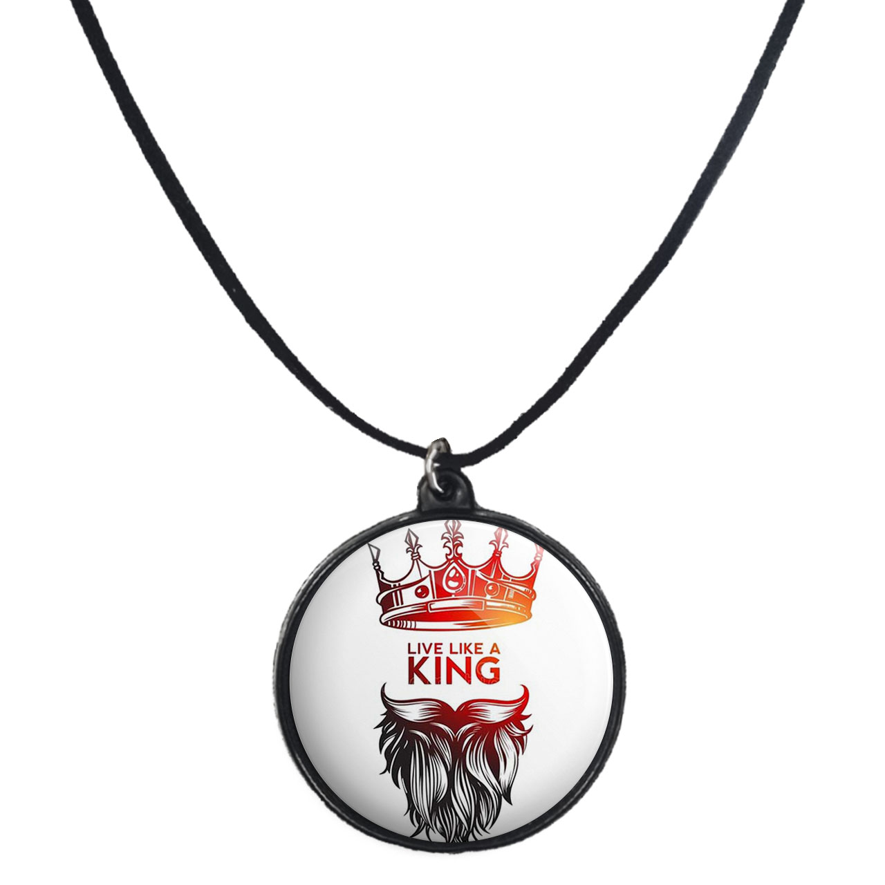 گردنبند پرمانه طرح خفن کد pmb.6049 مدل دو طرفه