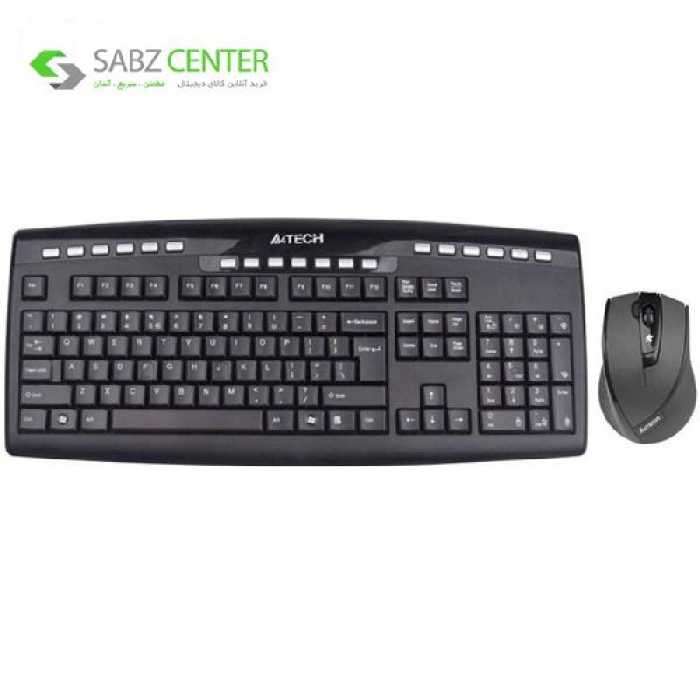 کیبورد و ماوس ای فورتک مدل 9200F