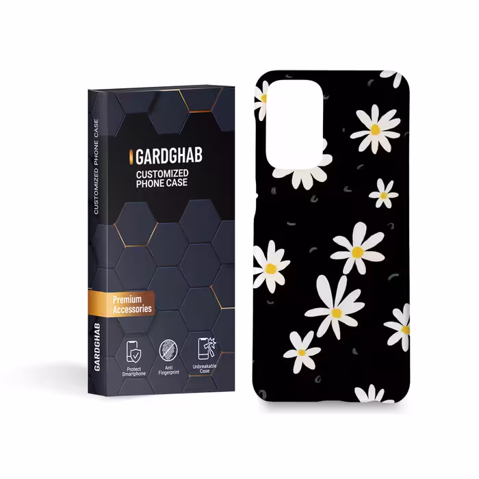 کاور گارد قاب مدل گل مناسب برای گوشی موبایل سامسونگ Galaxy A23