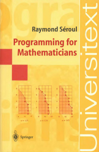خرید و دانلود نسخه کامل کتاب Programming for Mathematicians