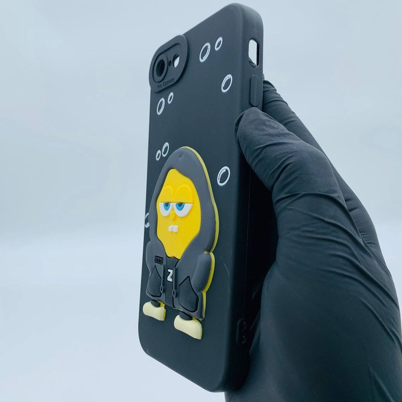 کاور فشن مدل باب اسفنجی مناسب برای گوشی موبایل اپل IPHONE 6 6s