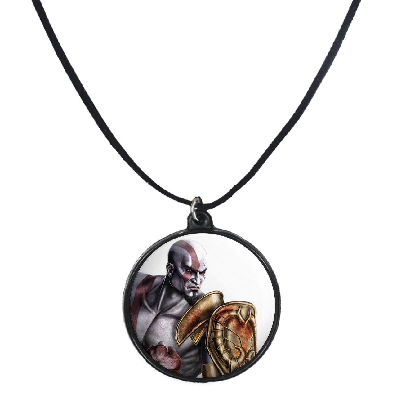 گردنبند پرمانه طرح God of war کد pmb.29150مدل دو طرفه