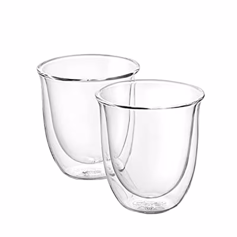 فنجان دلونگی مدل دوجداره espresso کد DLSC310 مجموعه 2عددی