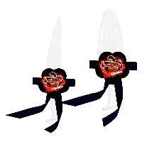   ست کارد و کفگیر سرو کیک مدل جردن