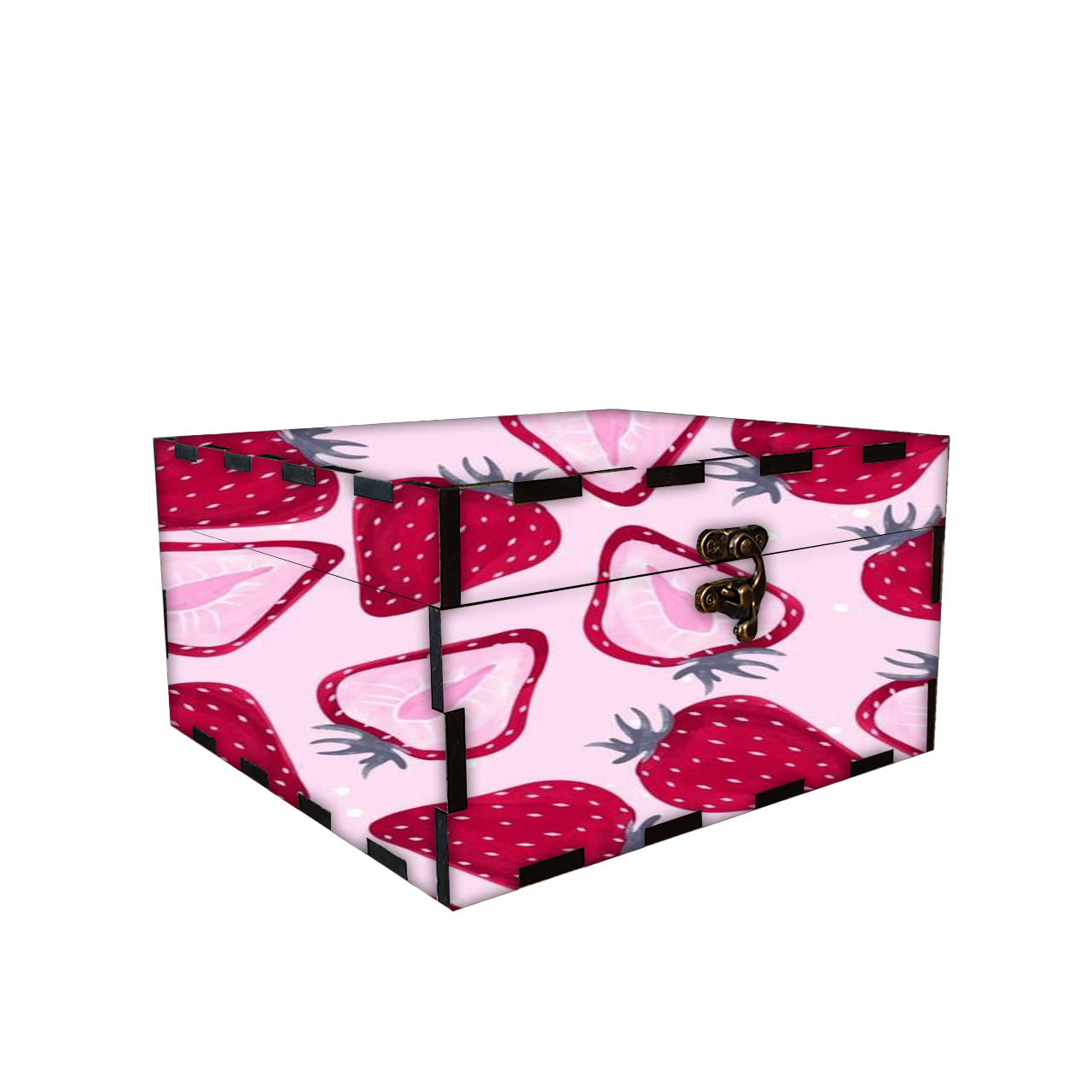 جعبه هدیه مدل توت فرنگی کد 366