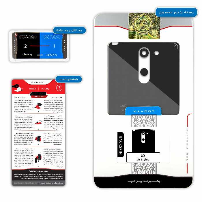 برچسب پوششی ماهوت مدل Elon Musk مناسب برای گوشی موبایل ال جی G3 Stylus