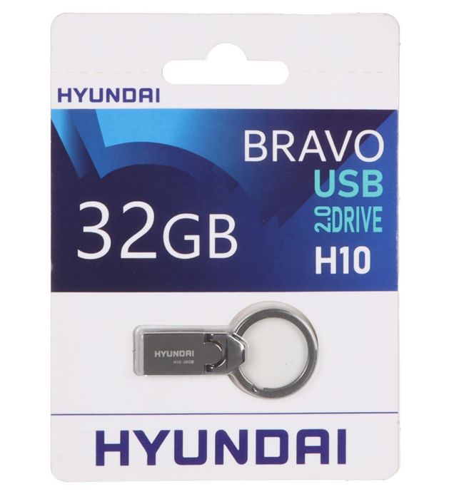 فلش مموری هیوندای مدل Bravo H10 USB 2.0 ظرفیت 32 گیگابایت
