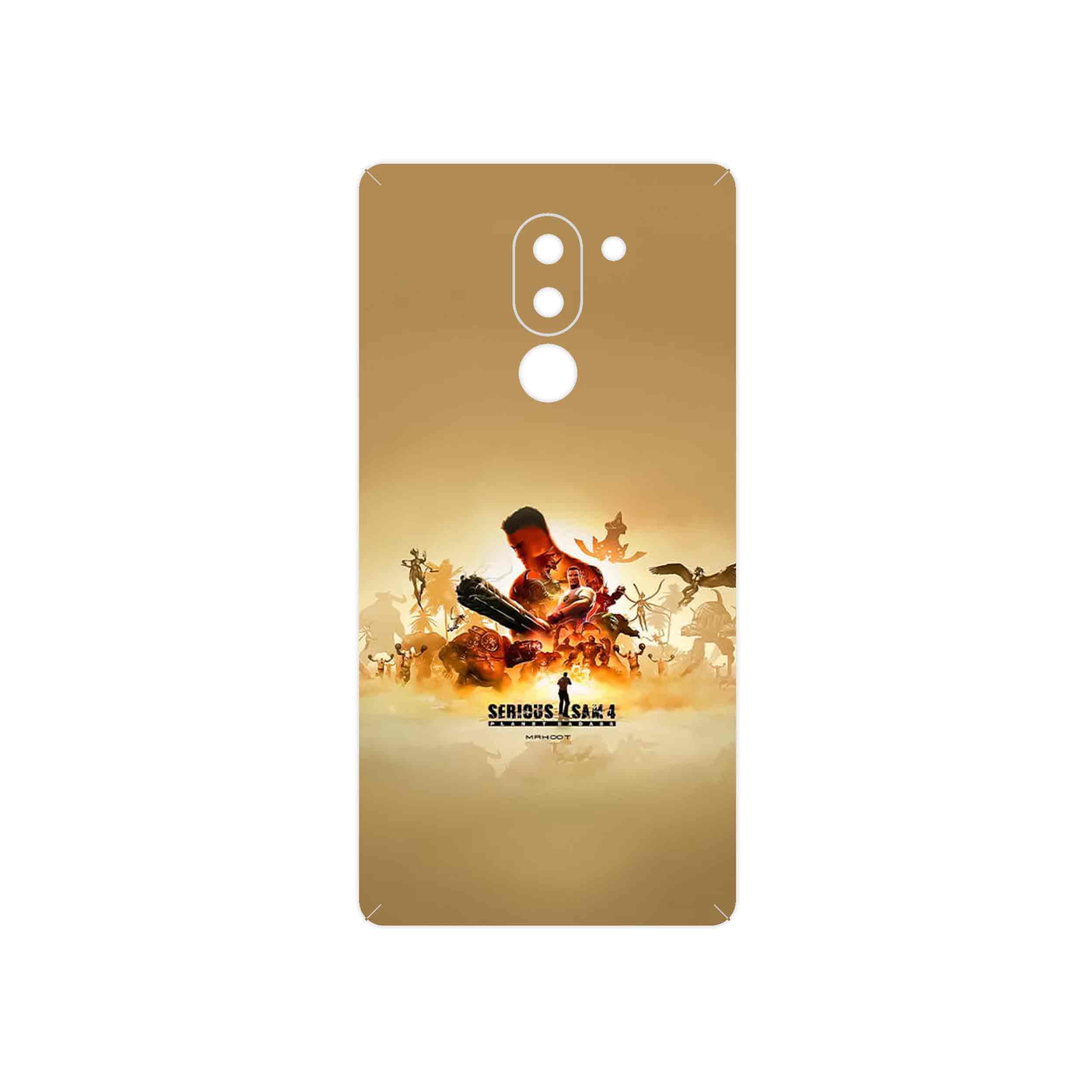 برچسب پوششی ماهوت مدل Serious Sam Game Series مناسب برای گوشی موبایل آنر 6X