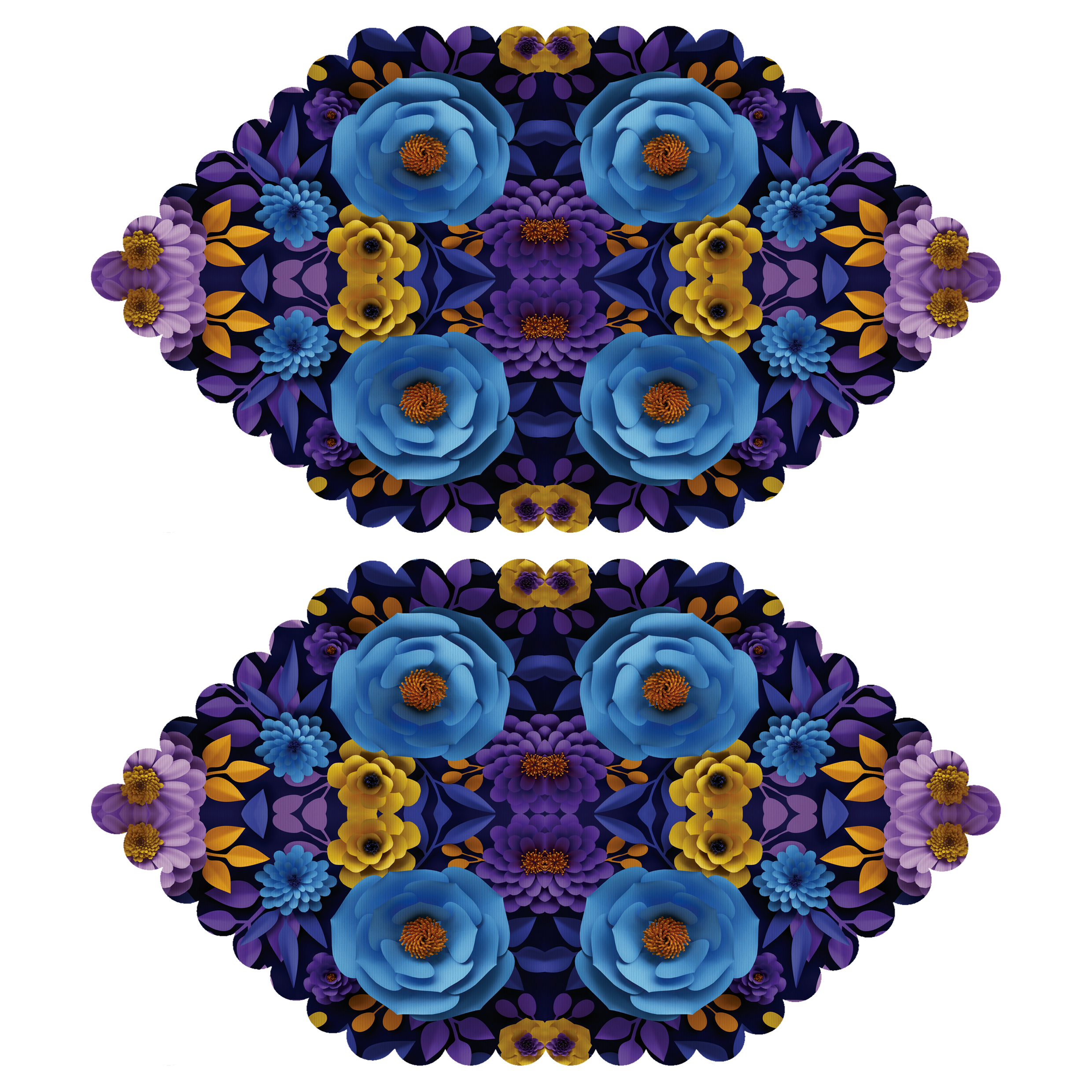 ست رومیزی 2 تکه مدل T5-42812