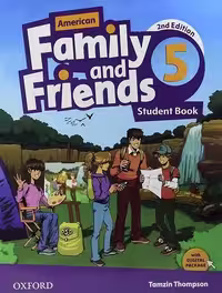 American Family and Friends 5 کتاب امریکن فامیلی فرندز 5 (سایز رحلی -A4)