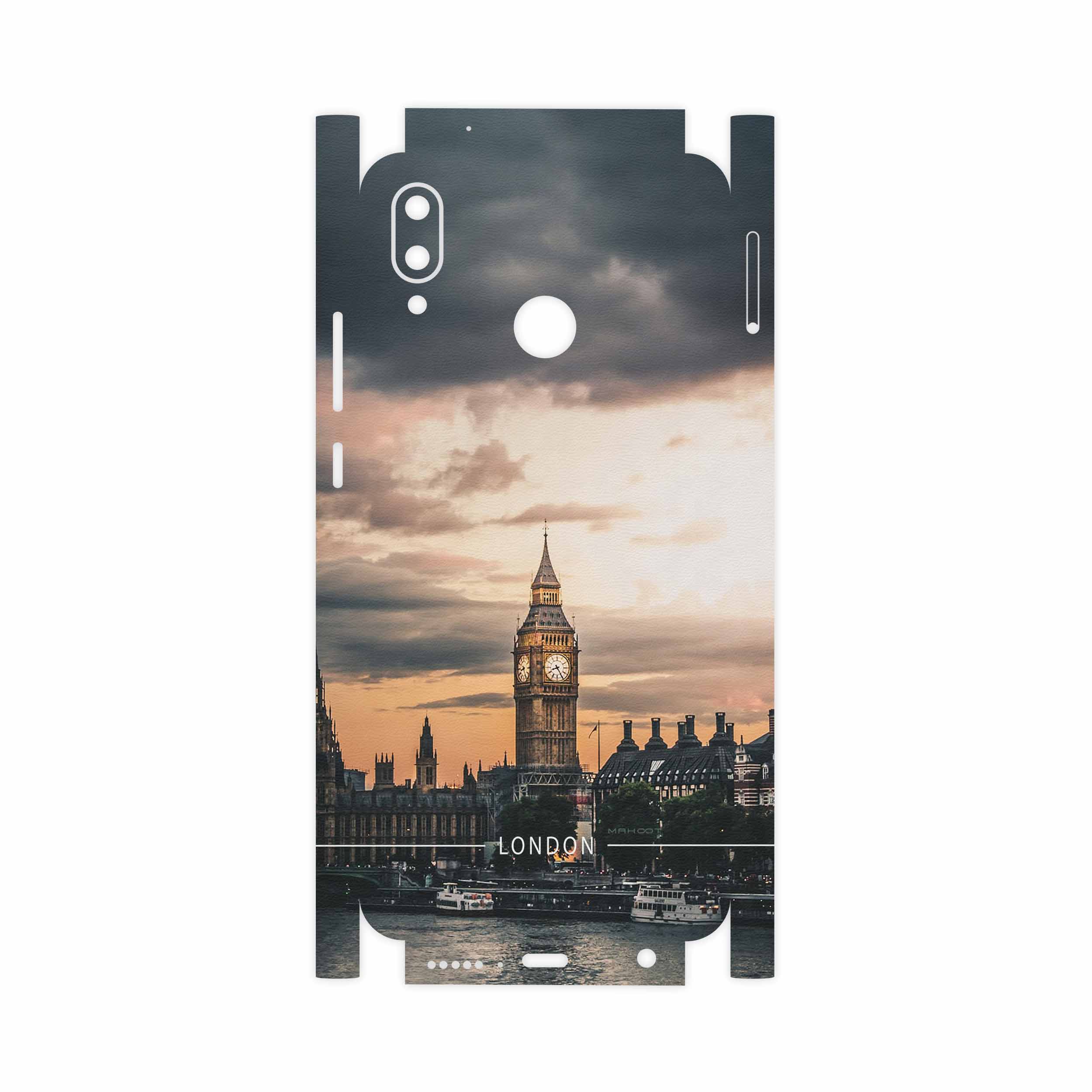 برچسب پوششی ماهوت مدل London City-FullSkin مناسب برای گوشی موبایل هوآوی Nova 3e