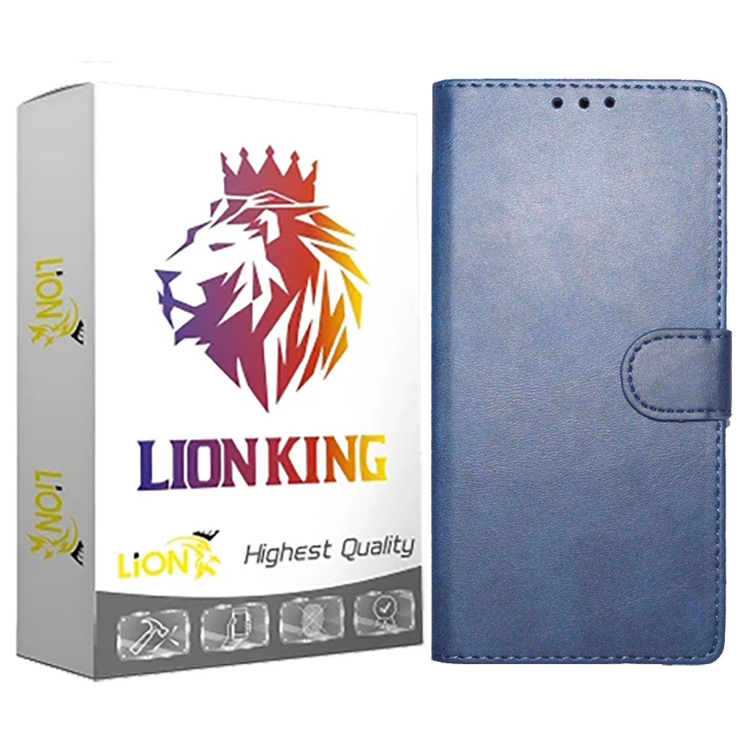 کیف کلاسوری لاین کینگ مدل Q21 مناسب برای گوشی موبایل سامسونگ Galaxy Note 10