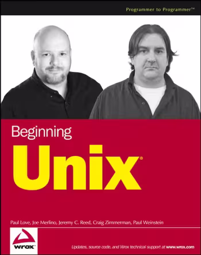 خرید و دانلود نسخه کامل کتاب Beginning Unix