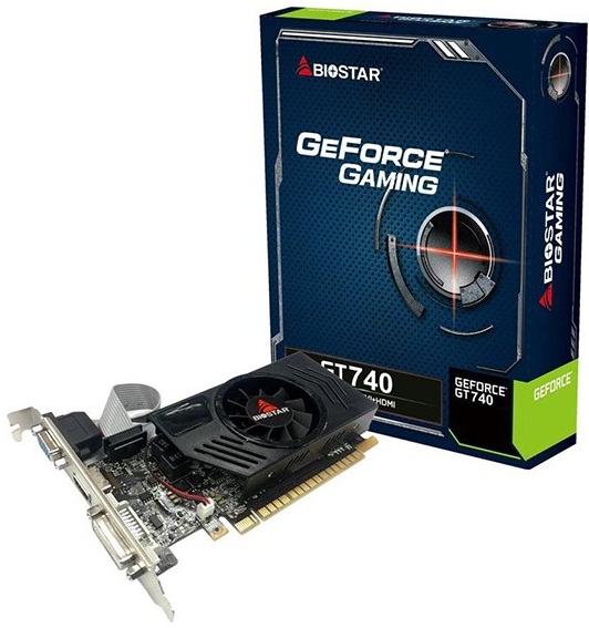 کارت گرافیک بایوستار مدل جی تی 740 با حافظه 2 گیگابایت