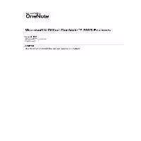 خرید و دانلود نسخه کامل کتاب Microsoft Corp. Microsoft Office OneNote 2003 Features