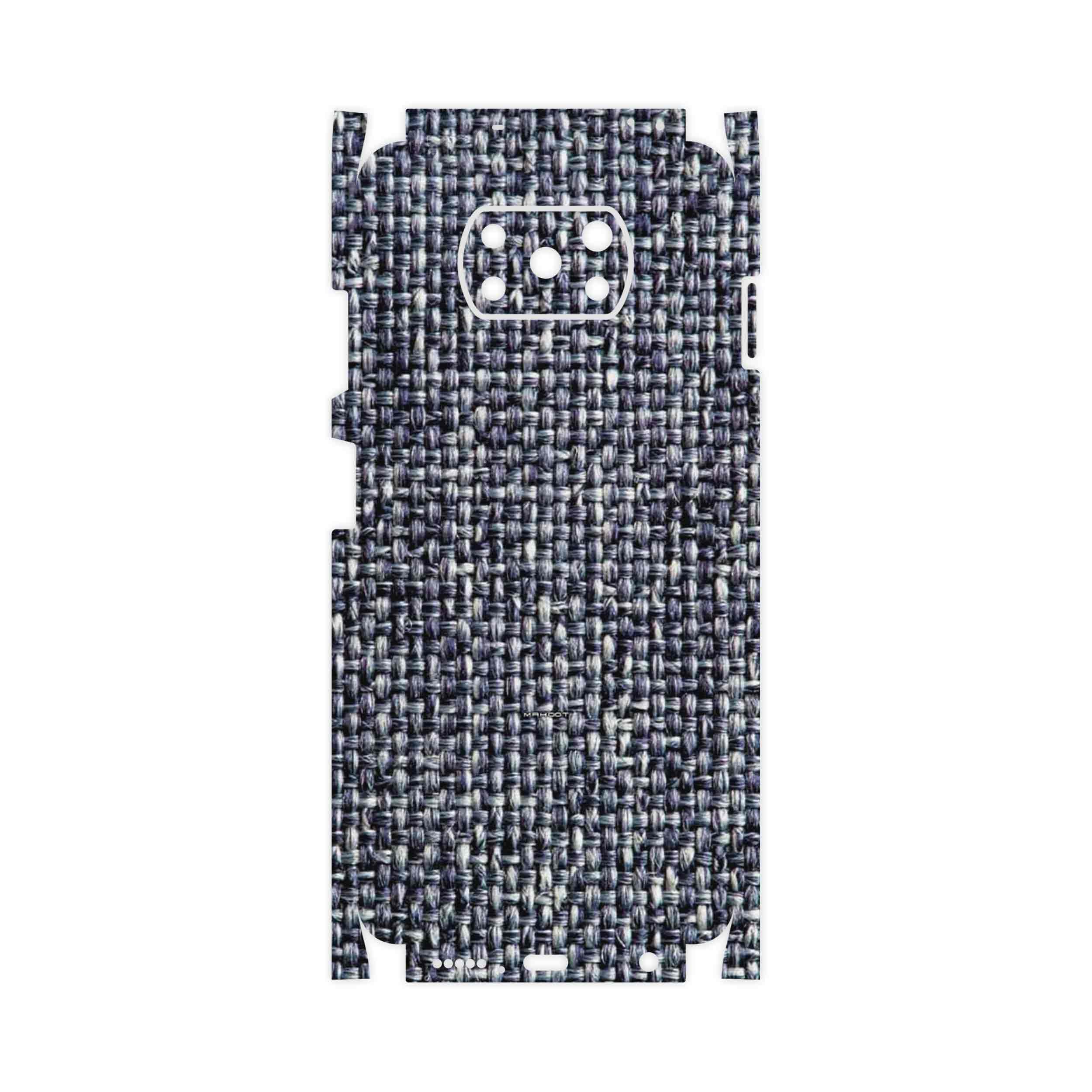 برچسب پوششی ماهوت مدل Fabric Texture 6-FullSkin مناسب برای گوشی موبایل شیائومی Poco X3 NFC