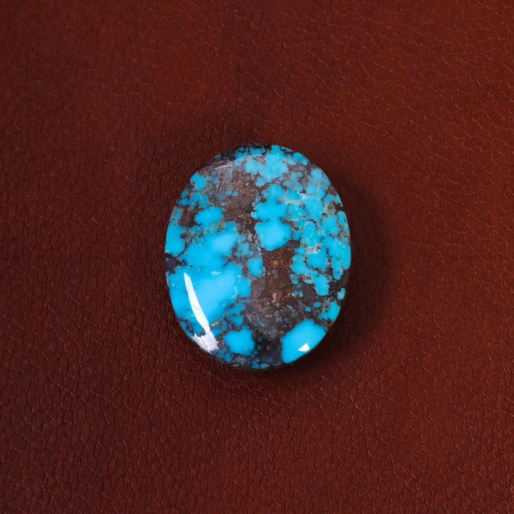 نگین فیروزه شجری کد 28080 - جواهری مشاهیر