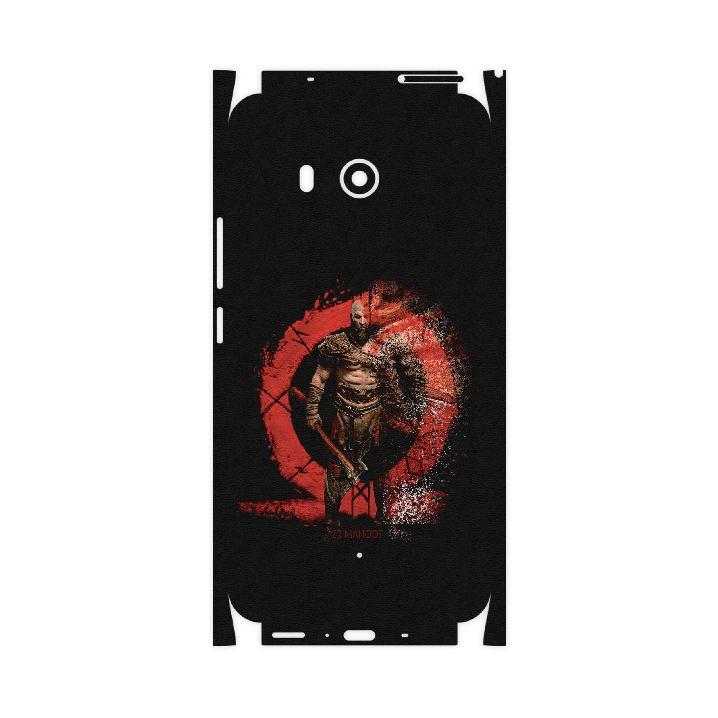 برچسب پوششی ماهوت مدل GOD-OF-WAR-Game-FullSkin مناسب برای گوشی موبایل اچ تی سی U11