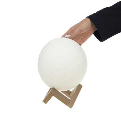 آباژور رومیزی مدل کره ماه کد S6