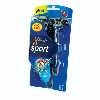 خودتراش زلانس مدل Blue3 Sport بسته 6 عددی