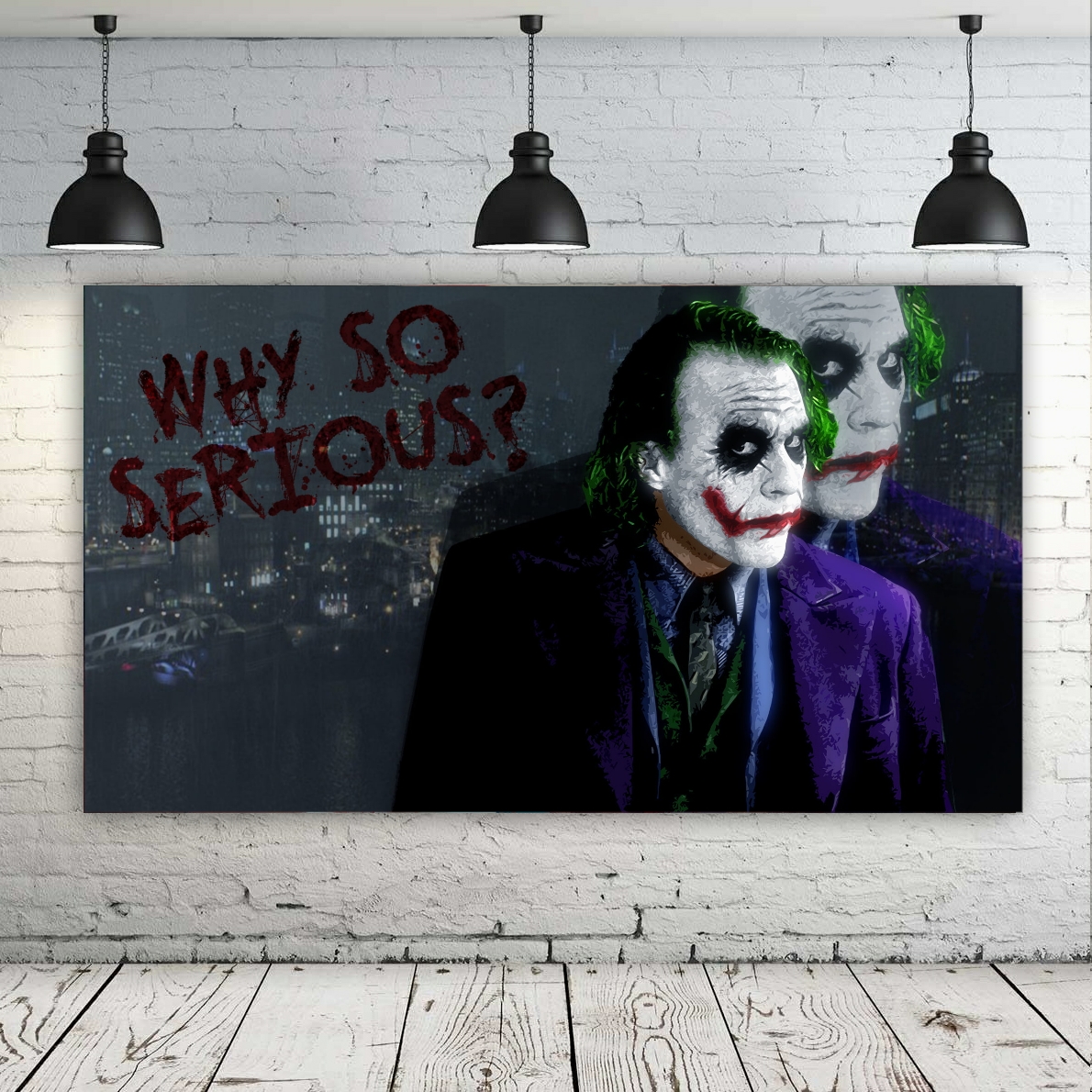 تابلو بوم طرح جوکر مدل SDB5507