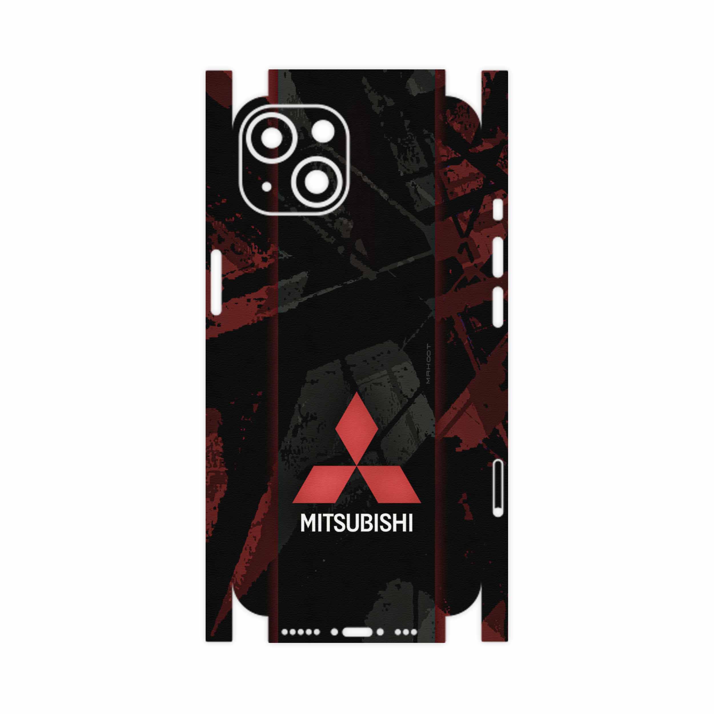برچسب پوششی ماهوت مدل Mitsubishi-Motor-FullSkin مناسب برای گوشی موبایل اپل iPhone 13