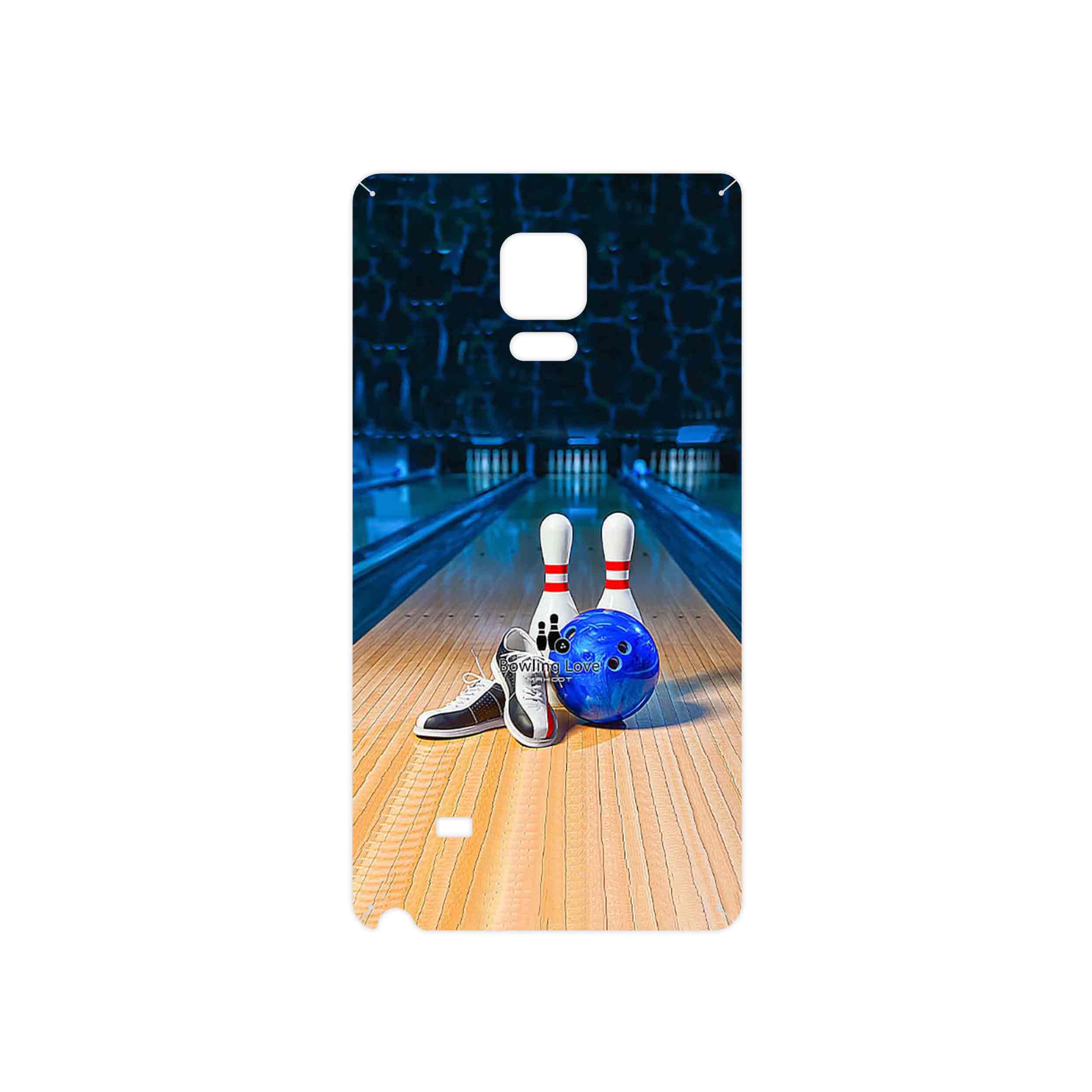 برچسب پوششی ماهوت مدل Bowling مناسب برای گوشی موبایل سامسونگ Galaxy Note Edge