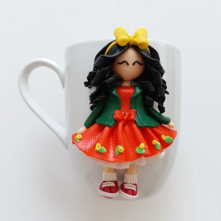 ماگ مدل دختر کد D116