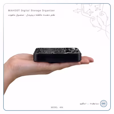 نظم دهنده فضای ذخیره سازی ماهوت مدل Black-Printed-Circuit-Board-496