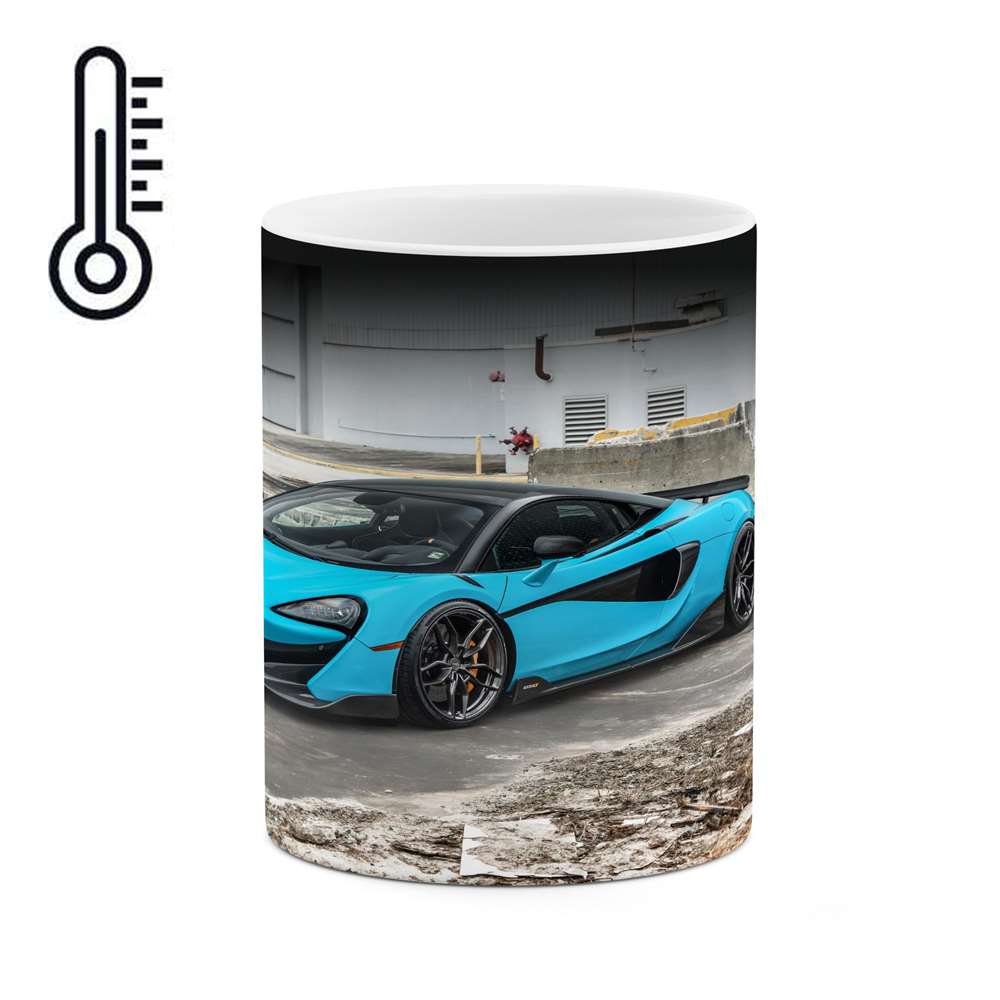 ماگ حرارتی کاکتی طرح ماشین مدل mgh15203