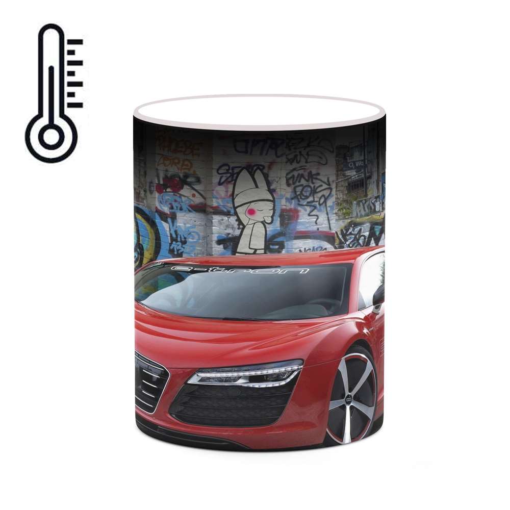 ماگ حرارتی کاکتی طرح Grafiti مدل mgh20504