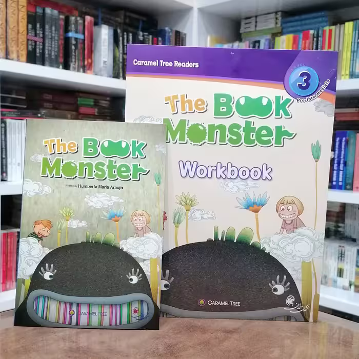 کتاب Caramel Tree Readers 3 The Book Monster
