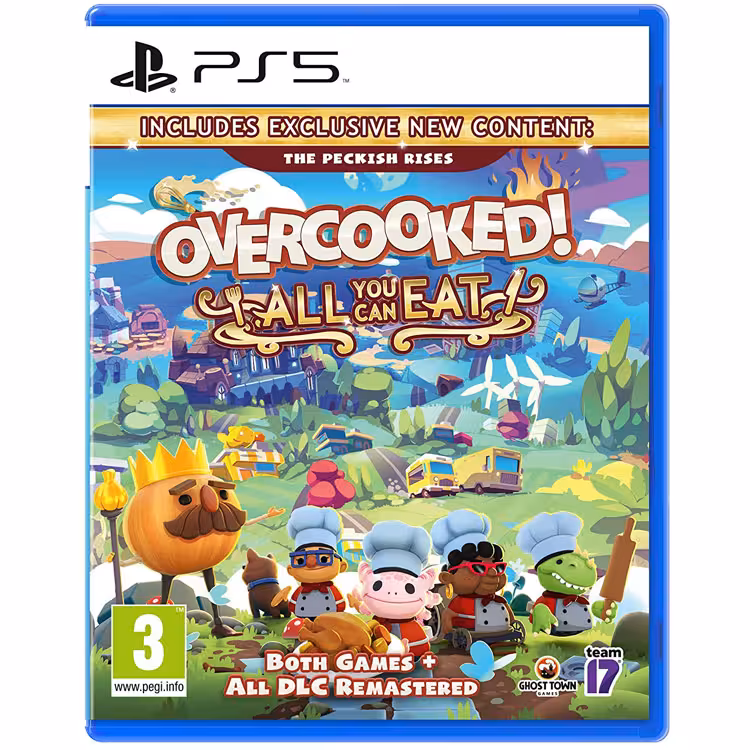 بازی Overcooked! All You Can Eat برای PS5